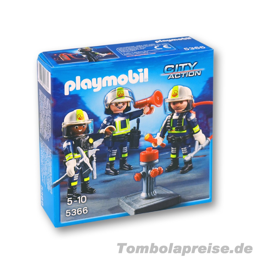 Tombolapreis Feuerwehrm&auml;nner Playmobil