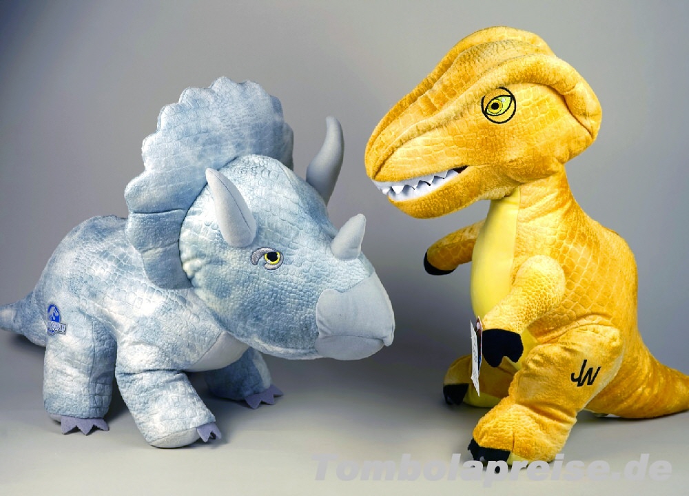 Tombolapreis Pl&uuml;sch-Dinos Lizenz