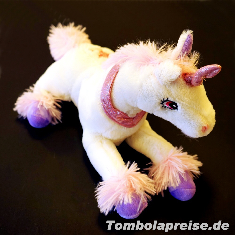 Tombolapreis Pl&uuml;sch-Einhorn