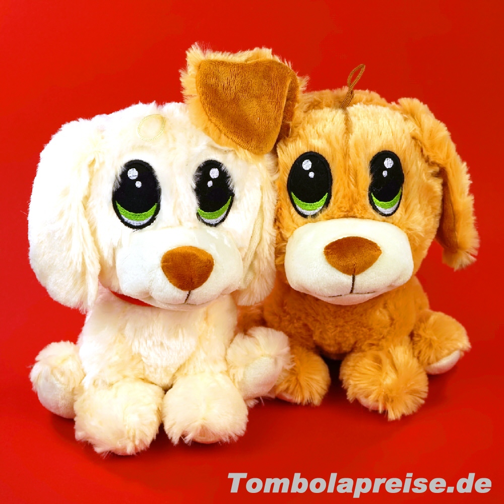 Tombolapreis Pl&uuml;sch-Hunde 25 cm