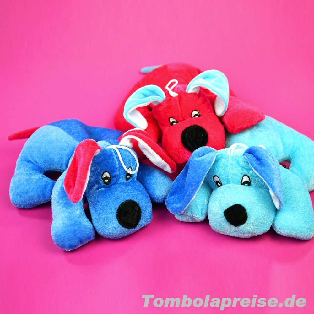 Tombolapreis Pl&uuml;sch-H&uuml;ndchen sortiert