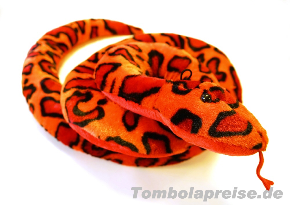 Tombolapreis Pl&uuml;sch-Schlange 182 cm