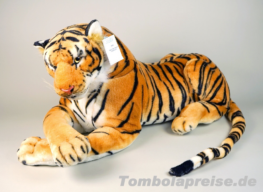 Tombolapreis Pl&uuml;sch-Tiger 90 cm