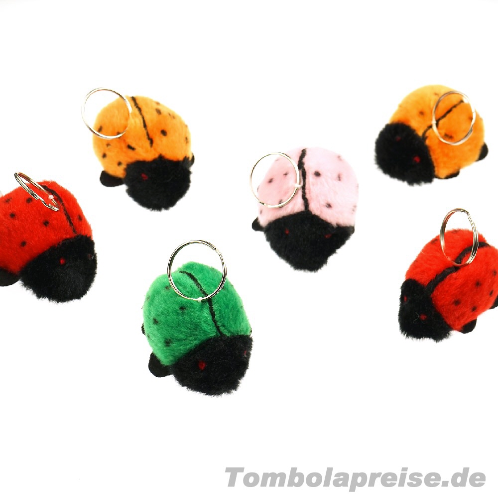 Tombolapreis Pl&uuml;sch-K&auml;fer Schl&uuml;sselanh&auml;nger