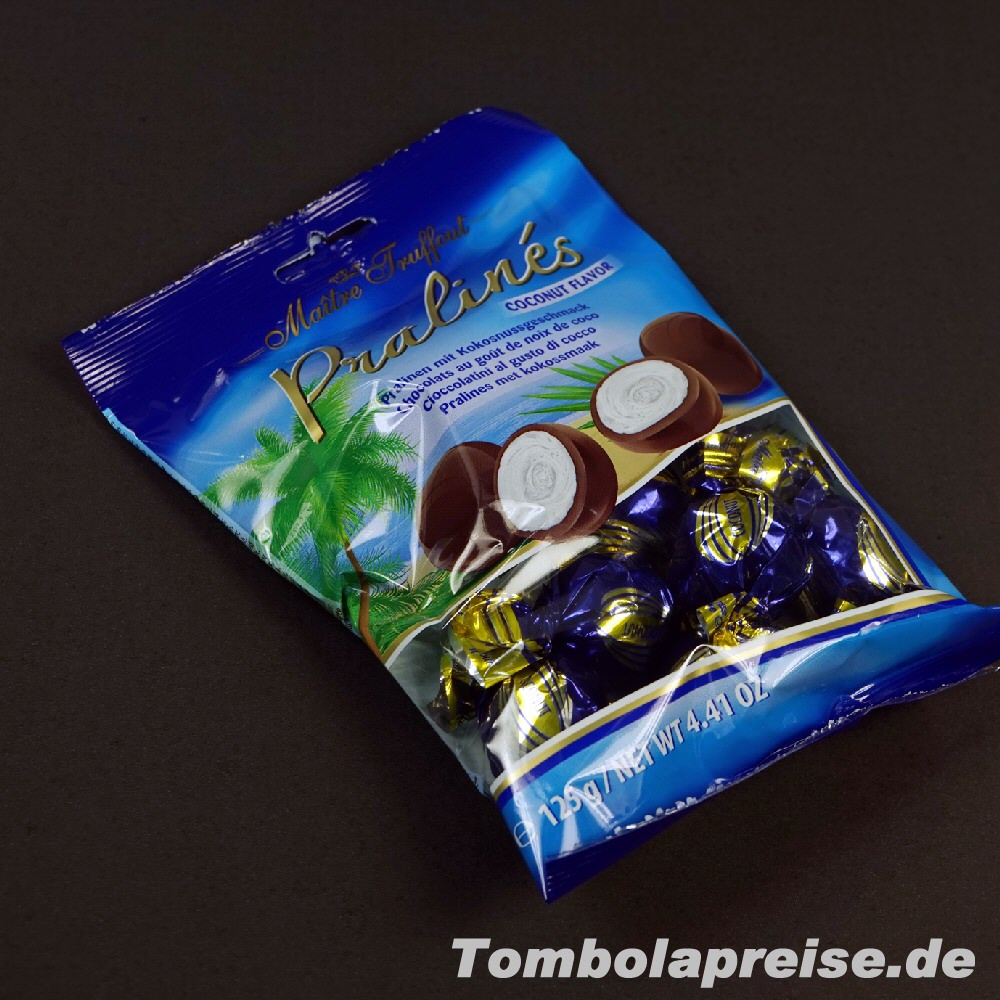 Tombolapreis Kokusnuss-Pralinen