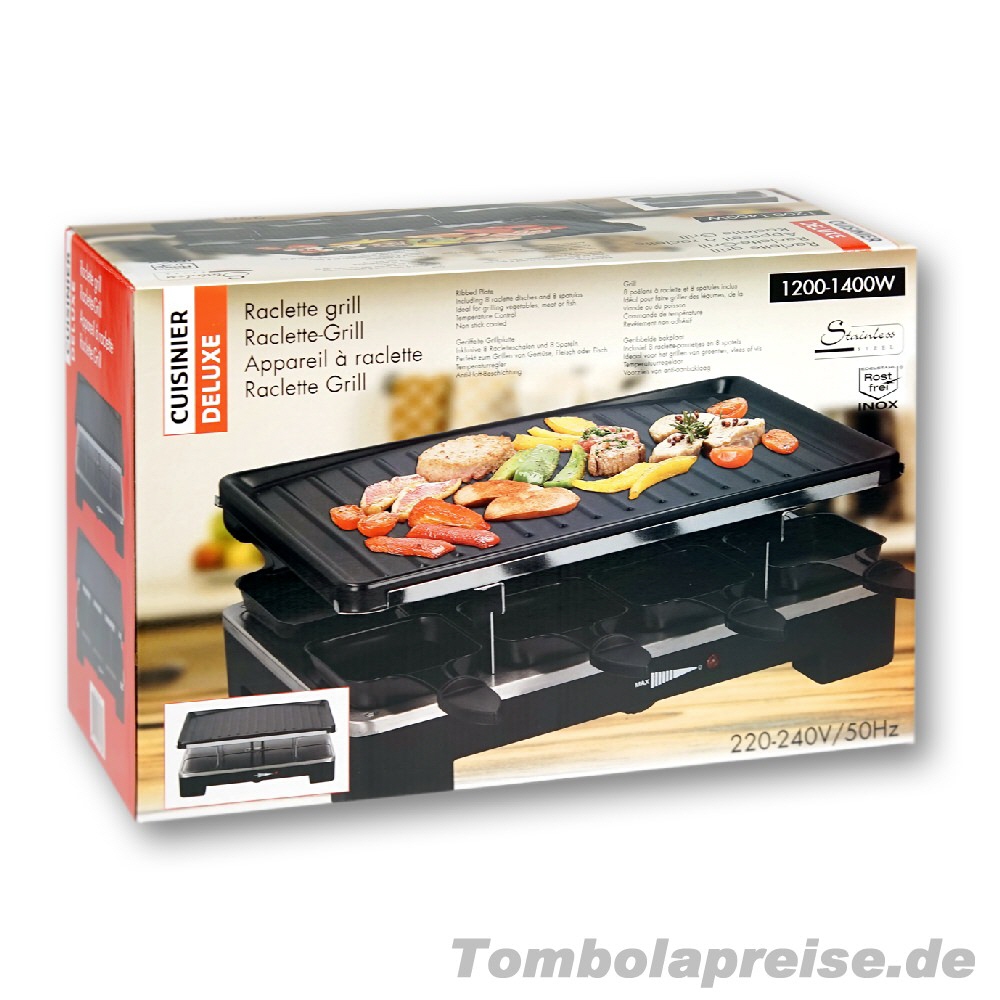 Tombolapreis Grillplatte 1000W
