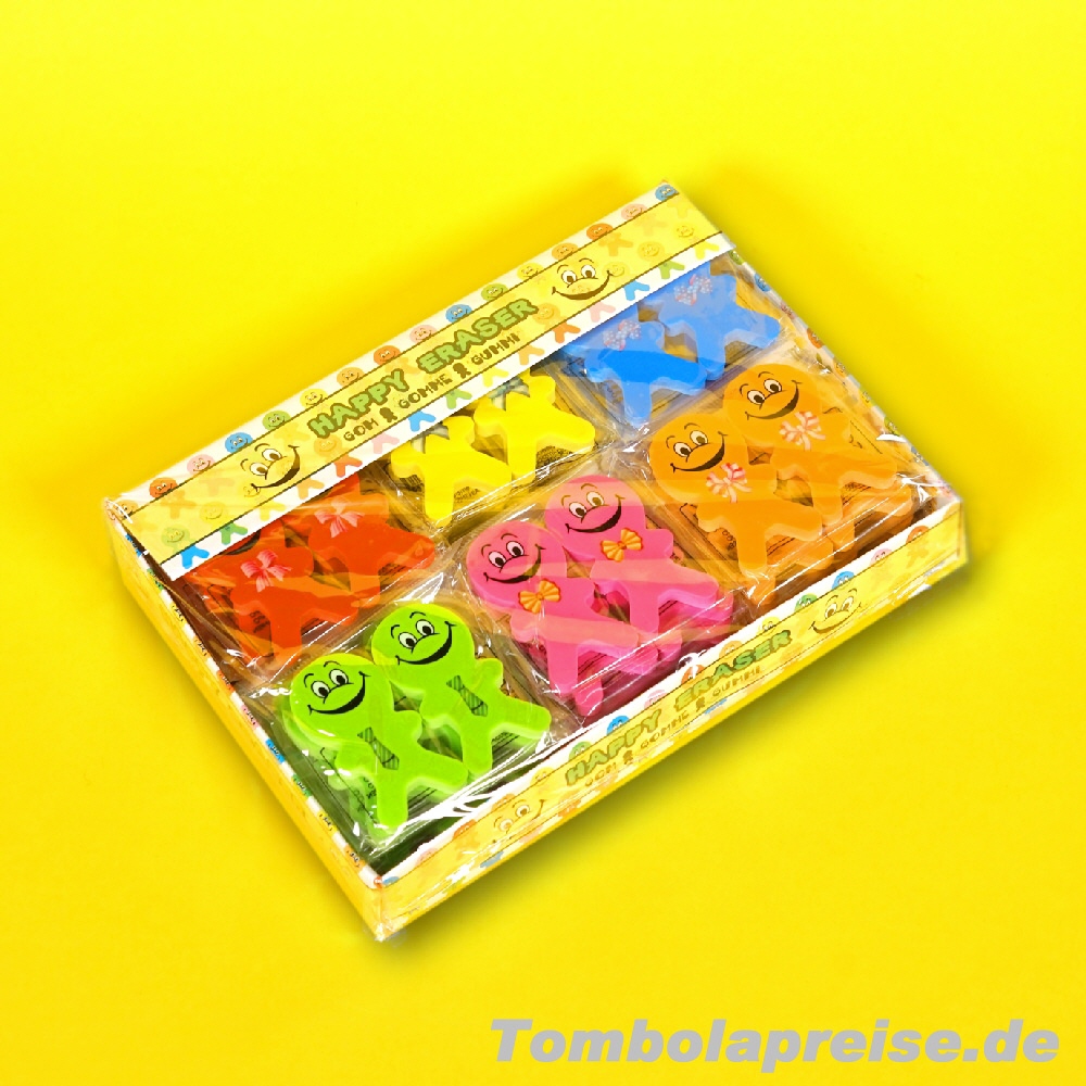 Tombolapreis Radiergummis 2er-Set boy-girl