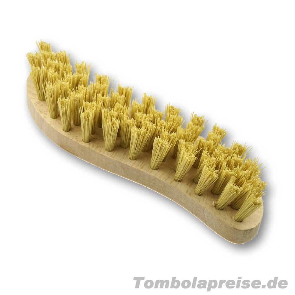 Tombolapreis Scheuerb&uuml;rste aus Holz