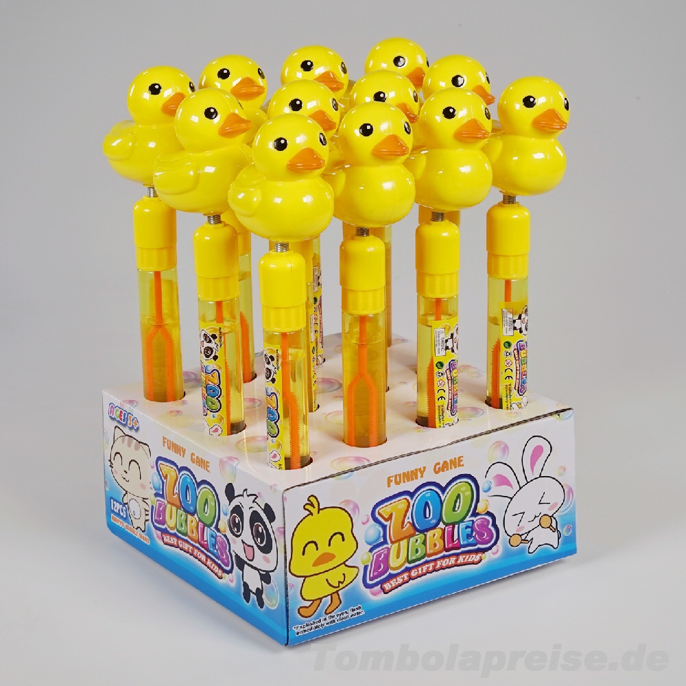 Tombolapreis Seifenblasen-Enten mit Ger&auml;usch