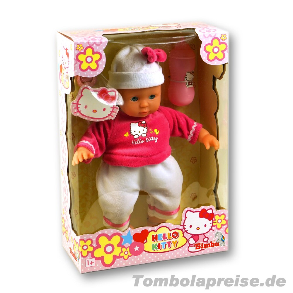 Tombolapreis Babypuppe Hello Kitty
