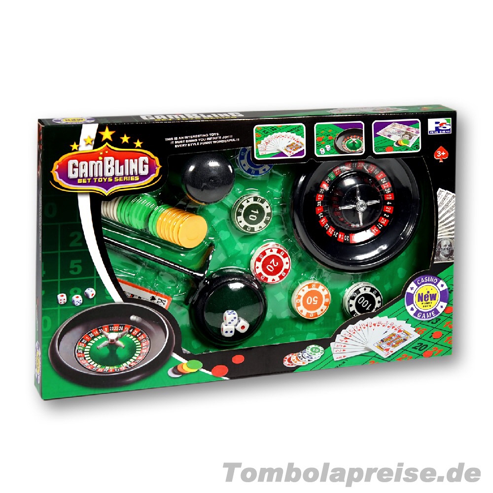 Tombolapreis Roulette-Spiel