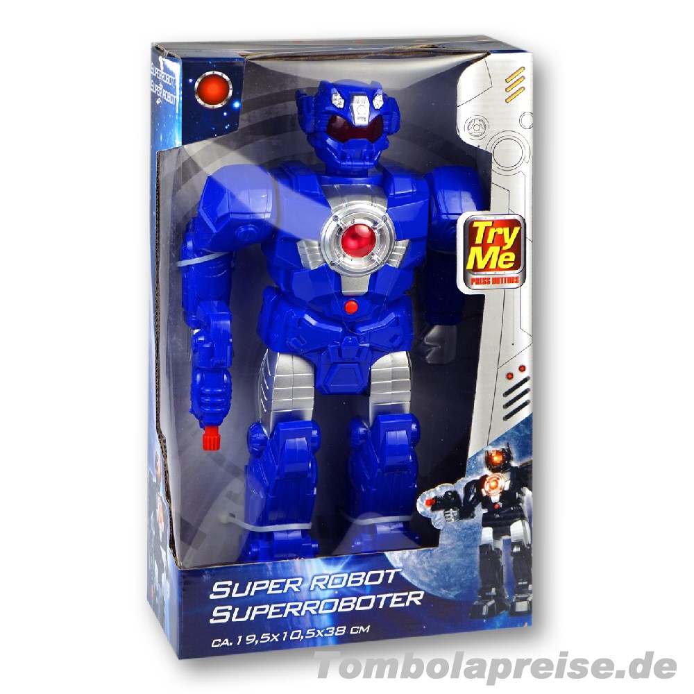 Tombolapreis Spielzeug-Roboter mit Ger&auml;usch