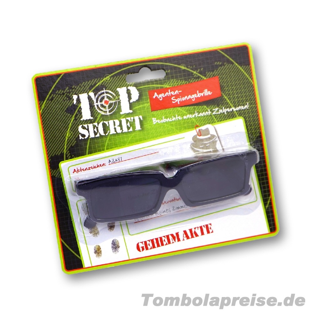 Tombolapreis Spionage-Sonnenbrille