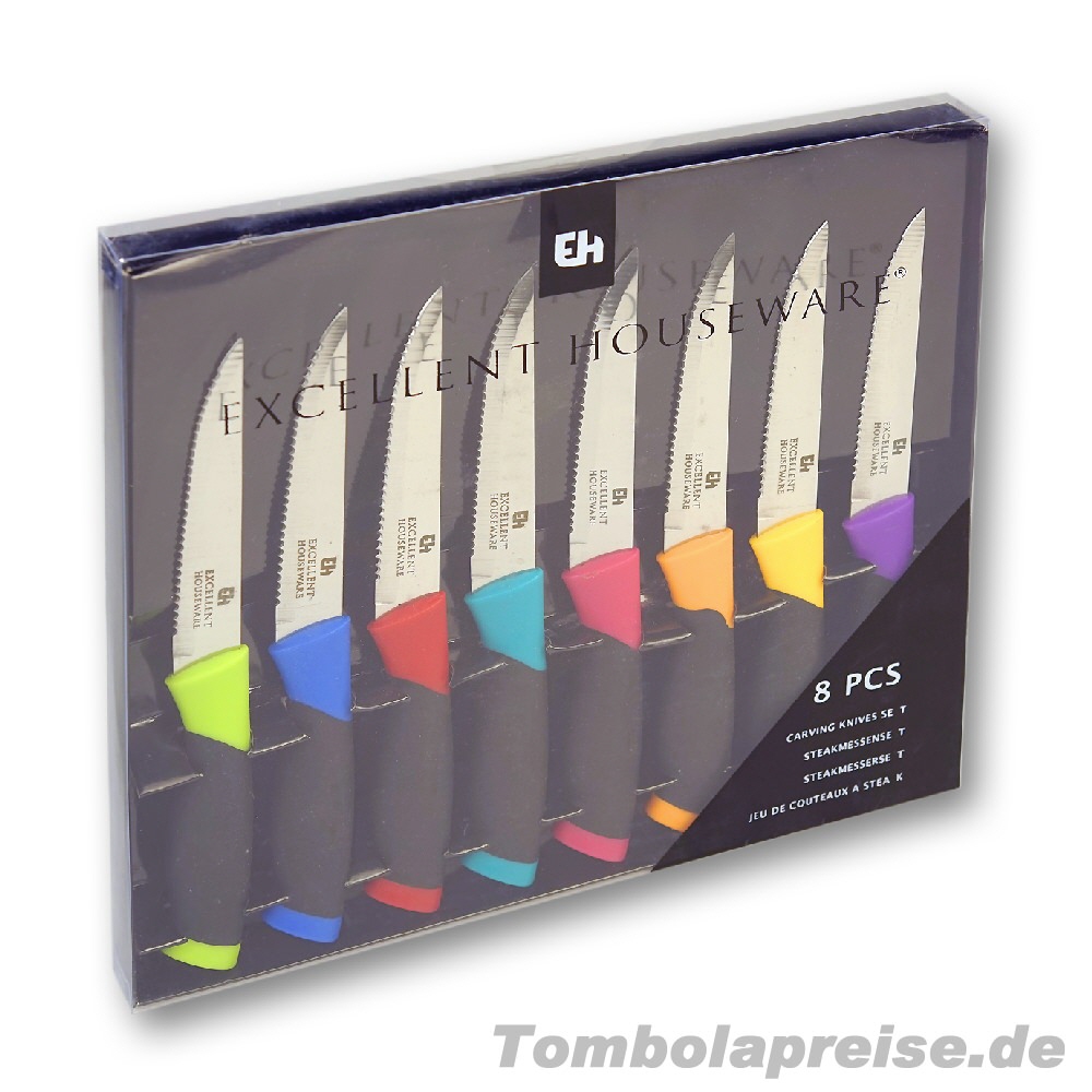 Tombolapreis Steakmesserset 8-teilig