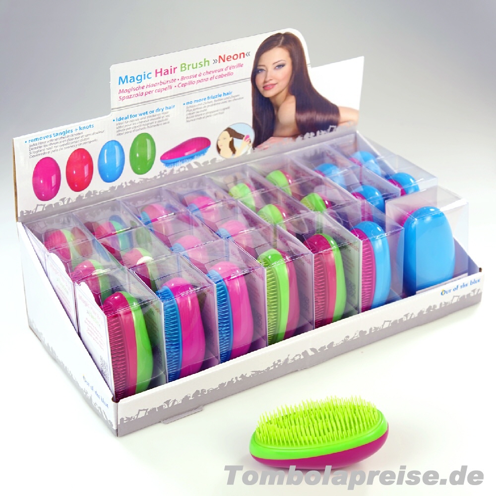 Tombolapreis Striegel-Haarb&uuml;rste bunt