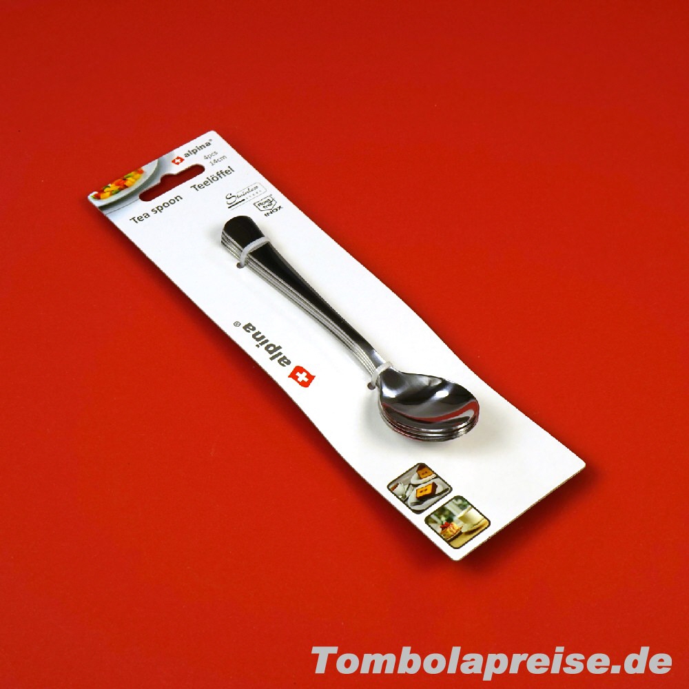 Tombolapreis Edelstahl-Teel&ouml;ffel