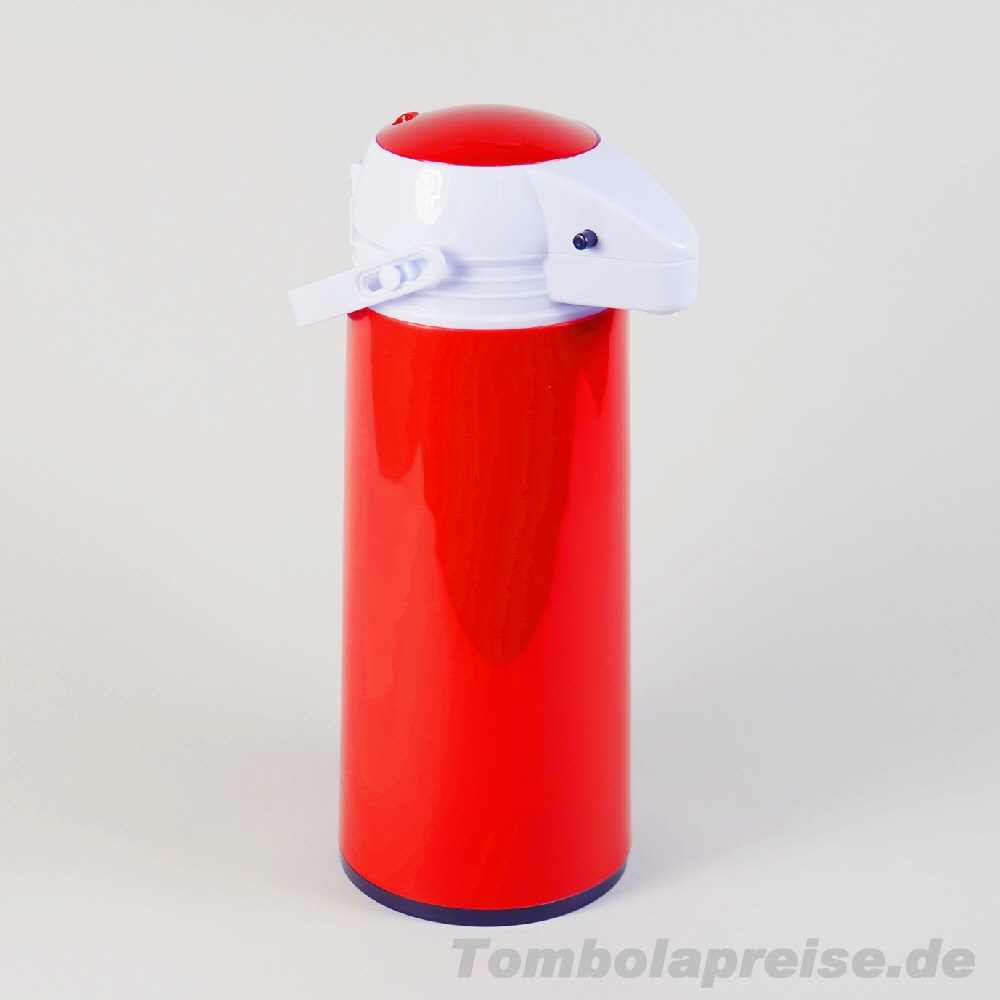 Tombolapreis Rote Thermoskanne