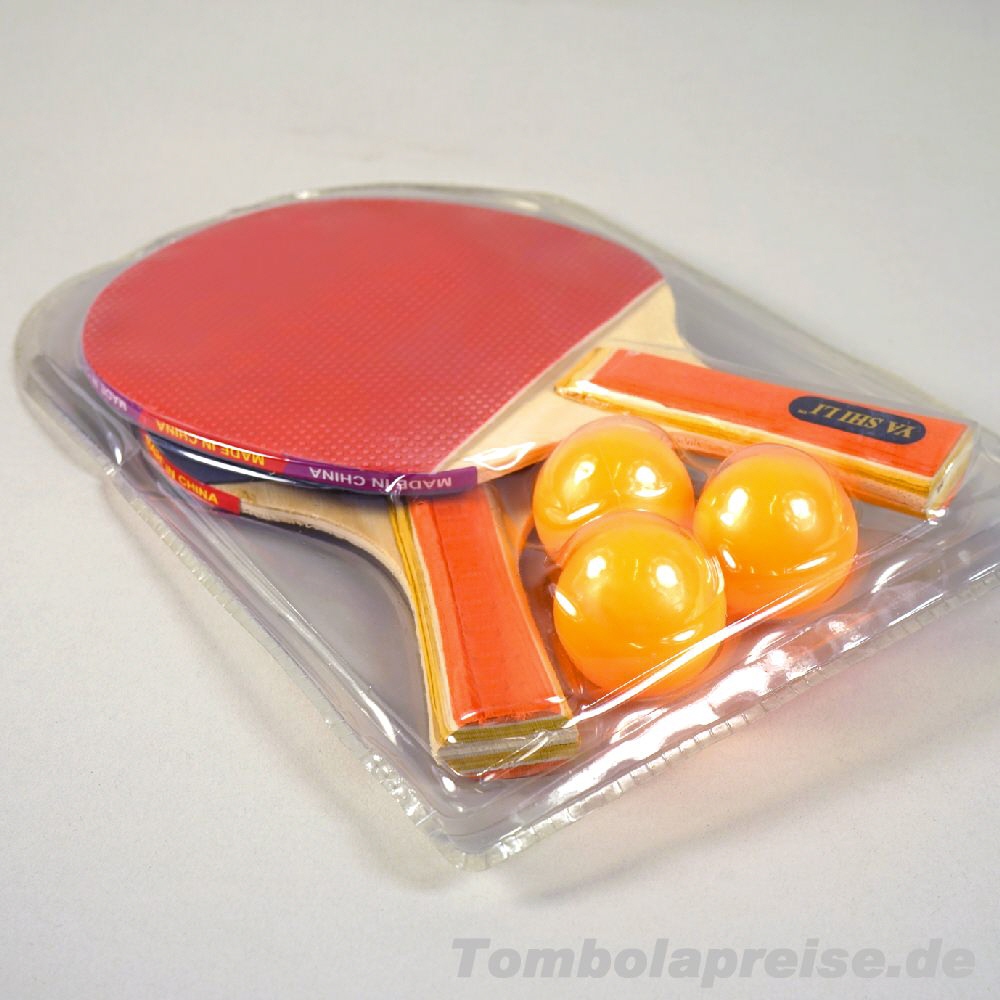 Tombolapreis Tischtennisschl&auml;gerset