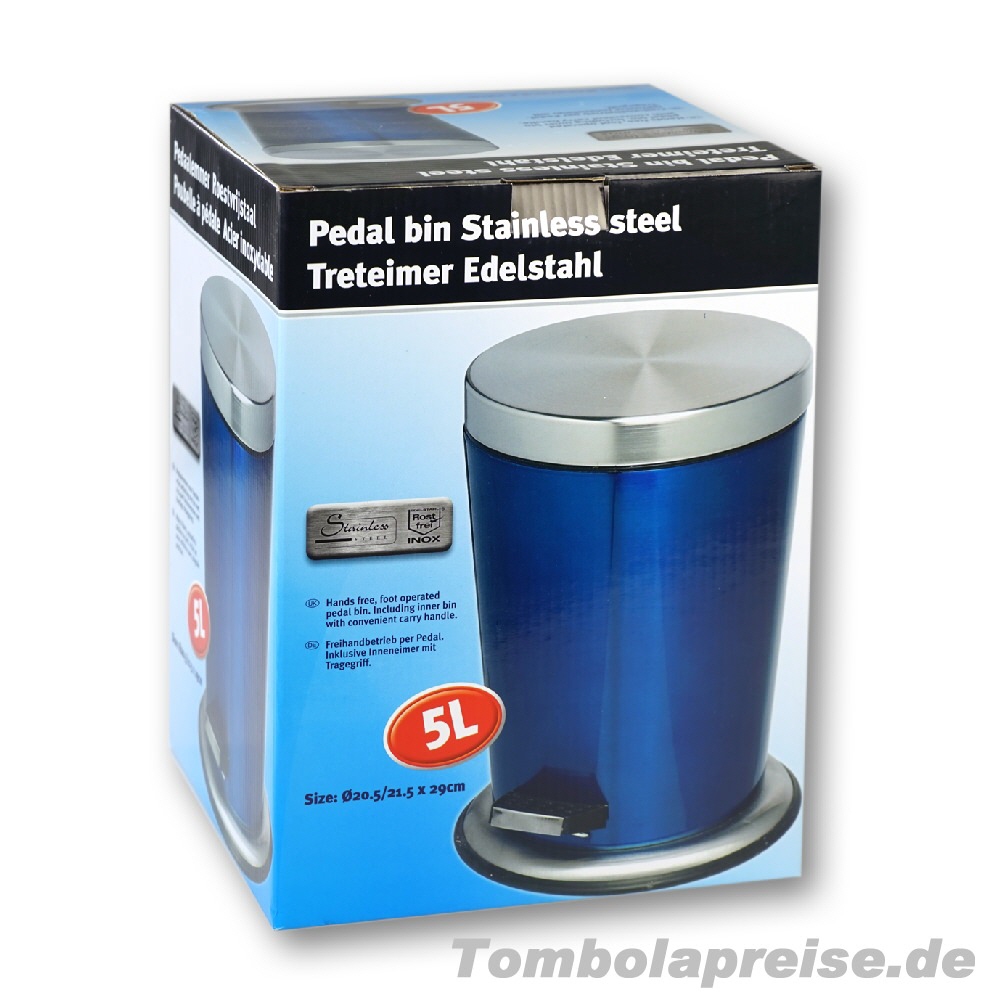 Tombolapreis Treteimer blau 5 Liter
