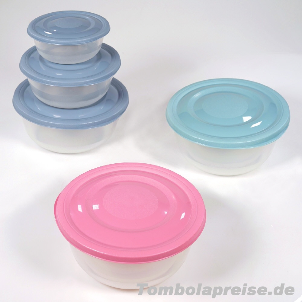 Tombolapreis Runde Vorratsdosen 3er-Set