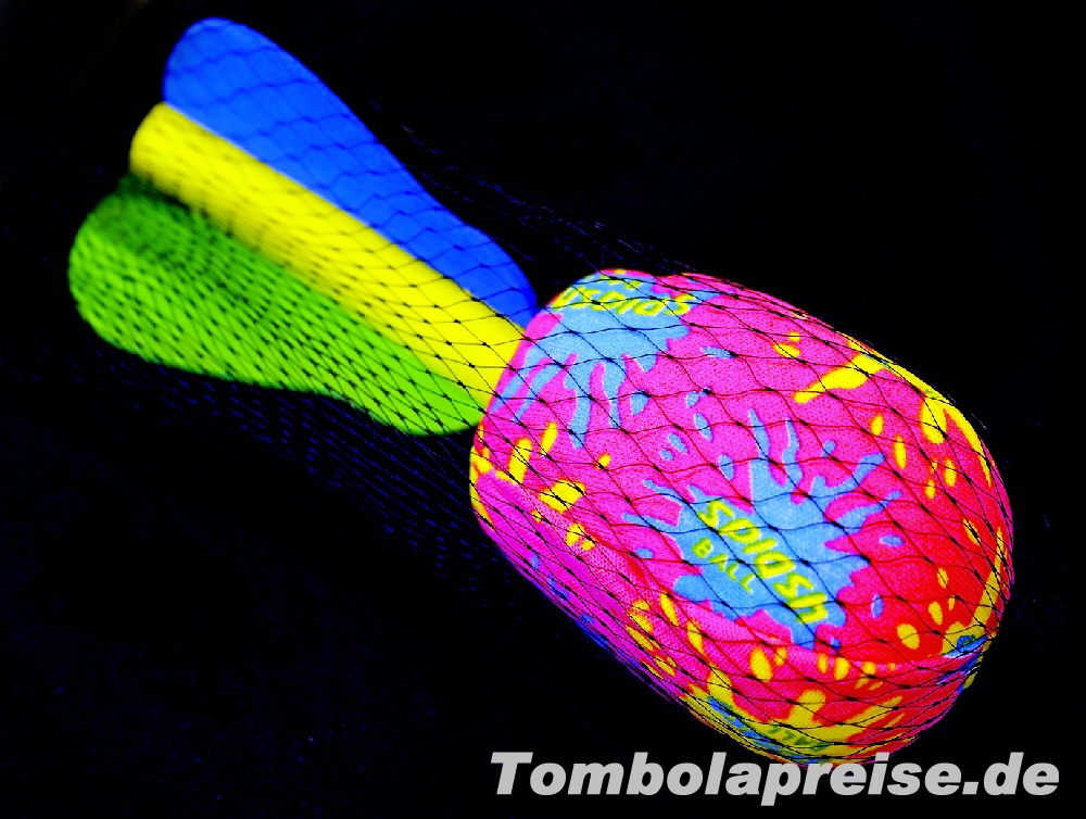 Tombolapreis Pfeil als Wasser-Spa&szlig;ball