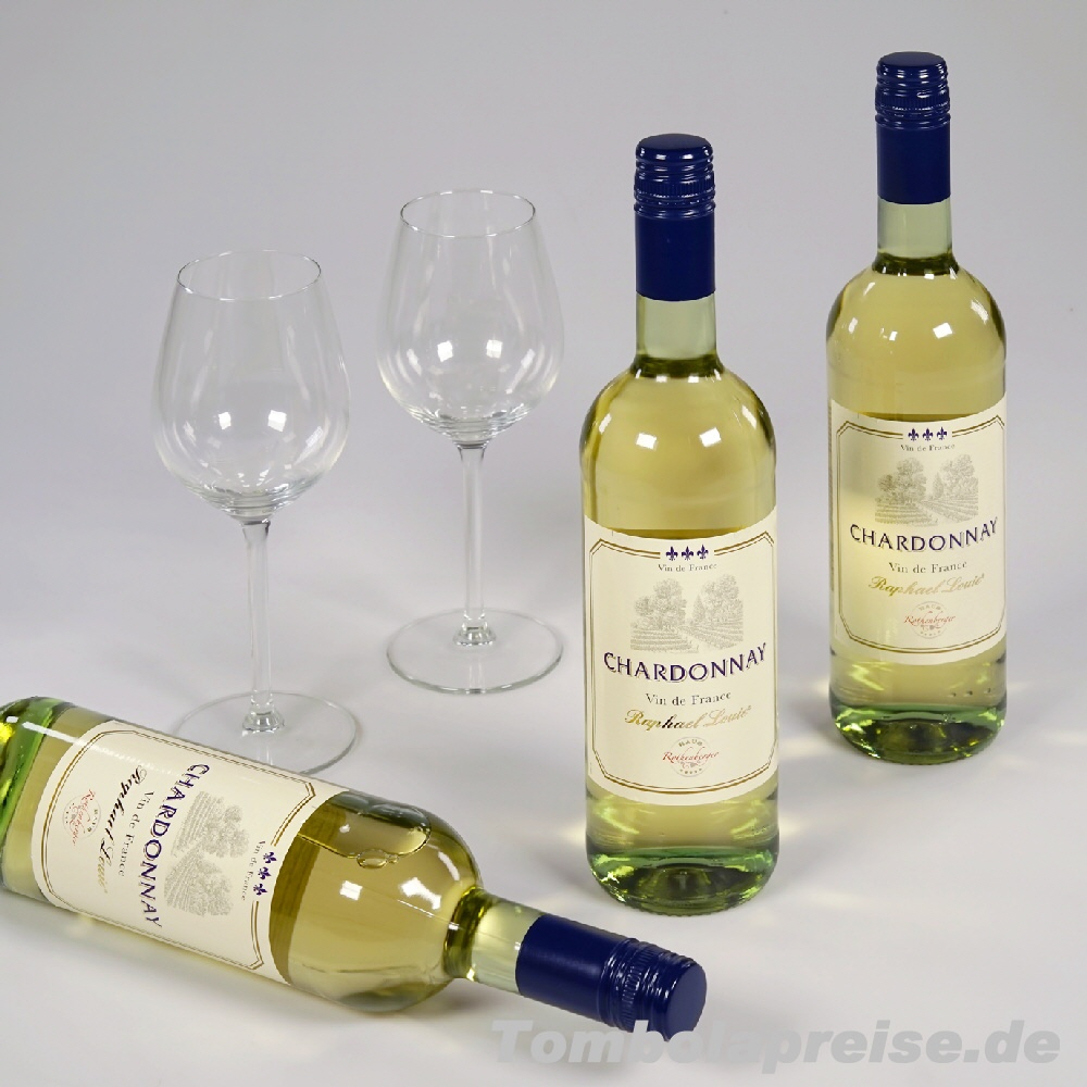 Tombolapreis Wei&szlig;wein Chardonnay