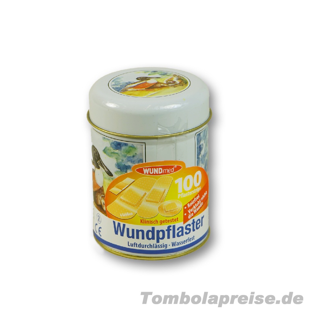 Tombolapreis Wundpflaster-Dose