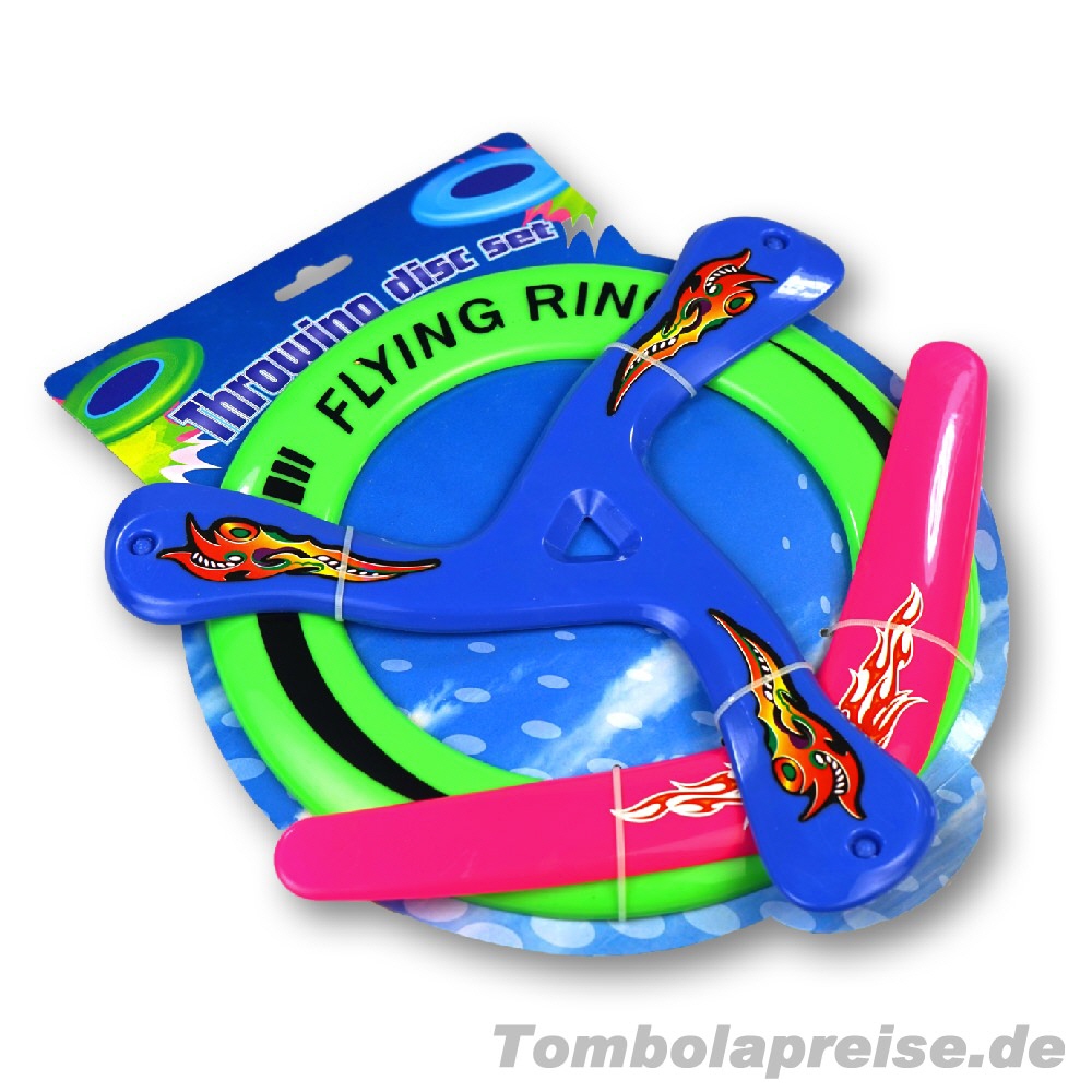 Tombolapreis Wurfscheibenset