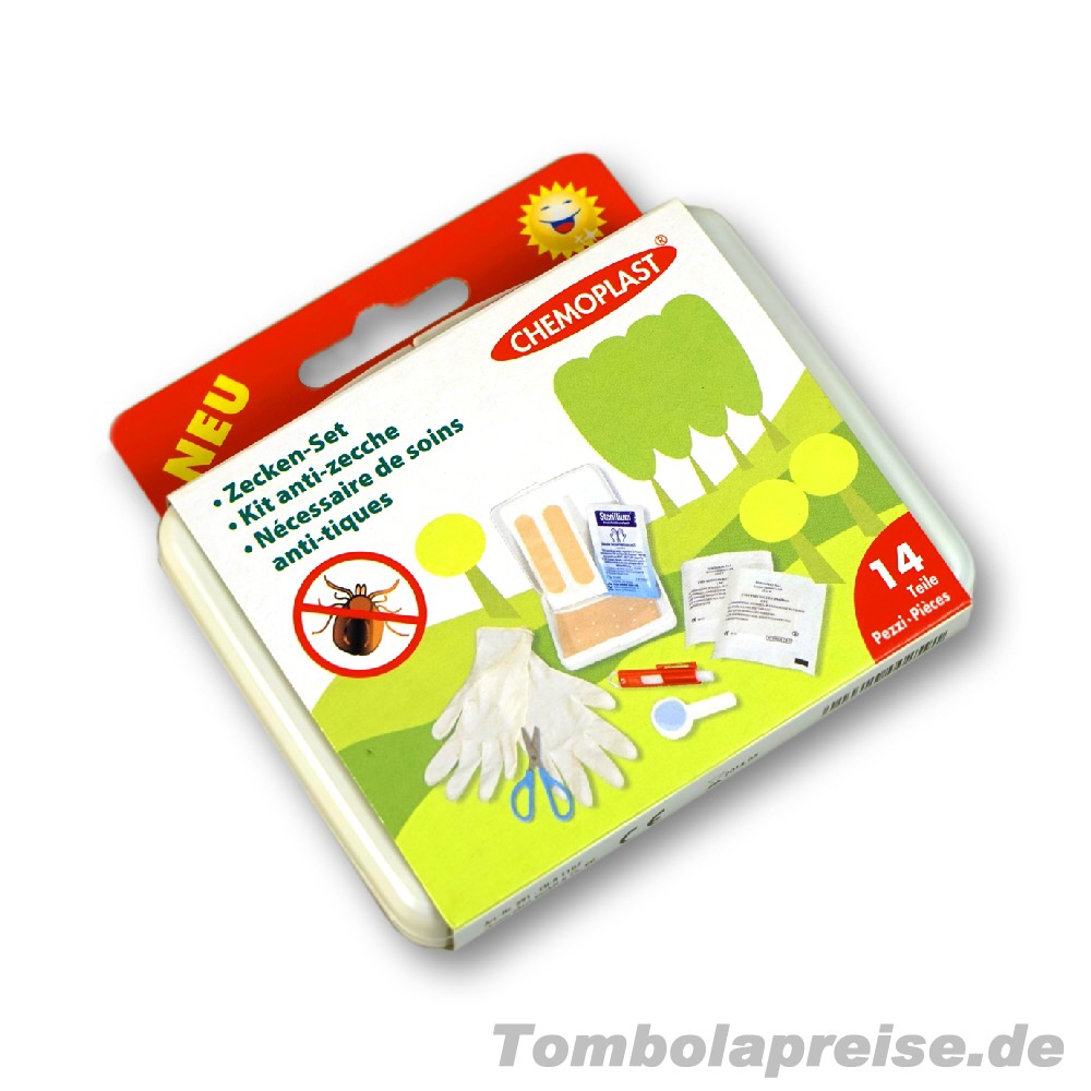 Tombolapreis Zecken-Set