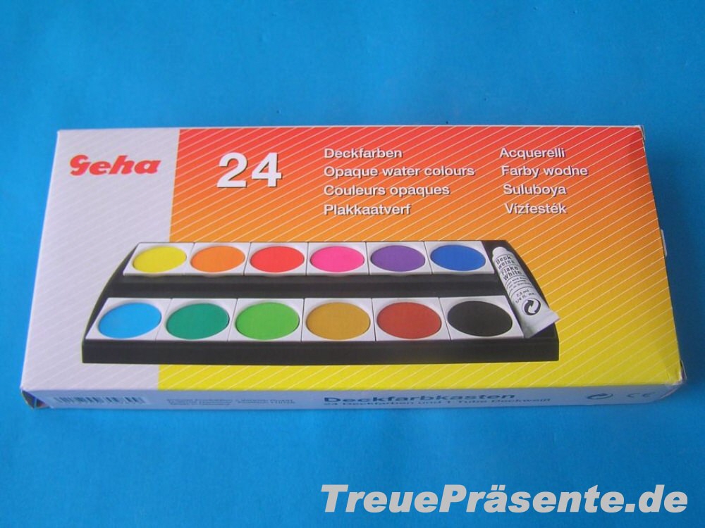 Geha 24er Farbmalkasten