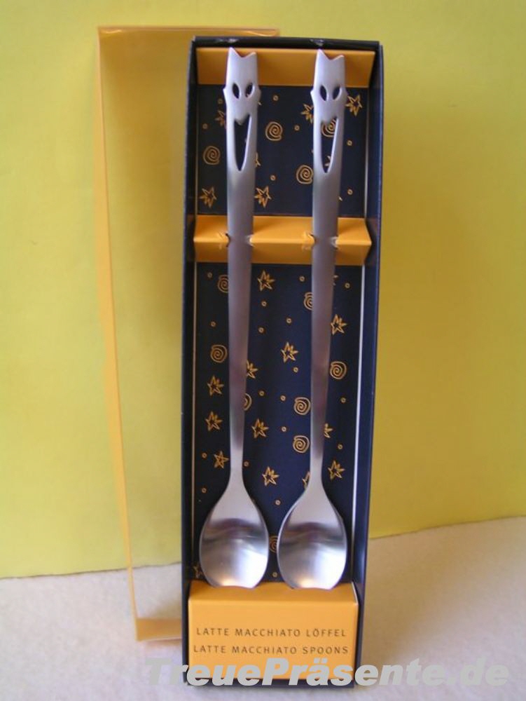 Design-Latte-Macchiato-L&ouml;ffel 2er-Set