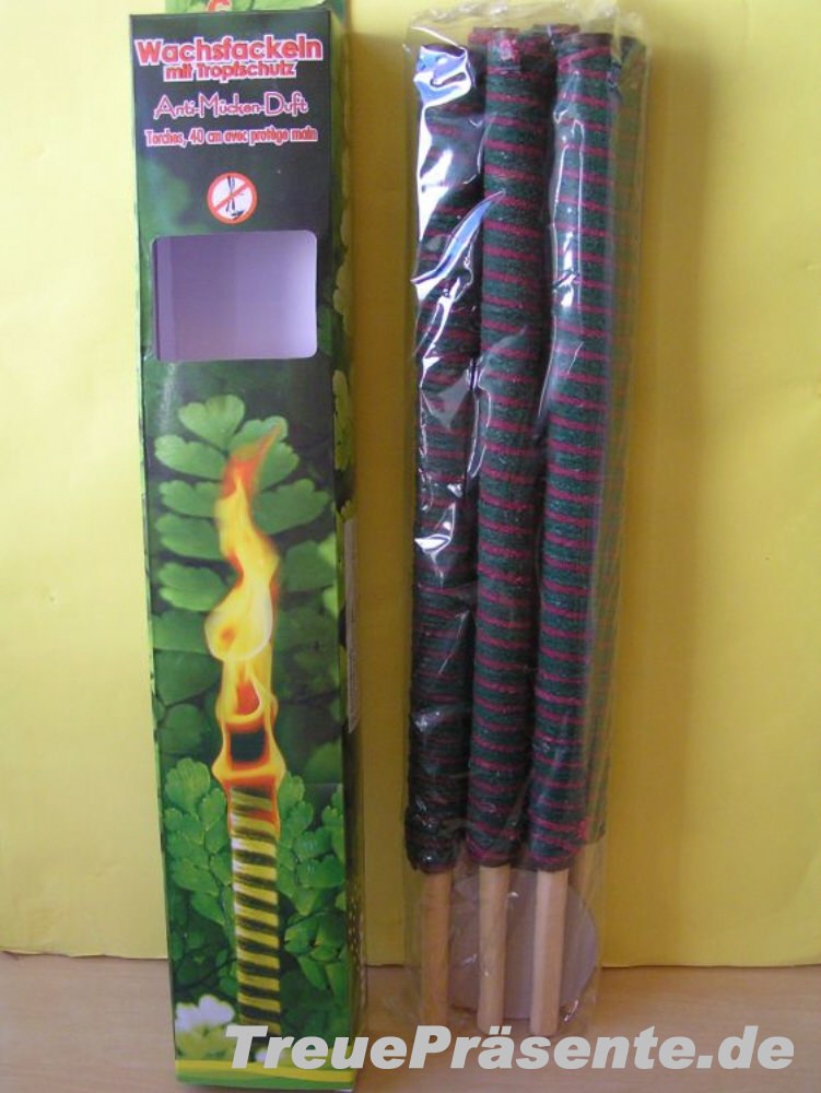 Wachsfackeln 6er