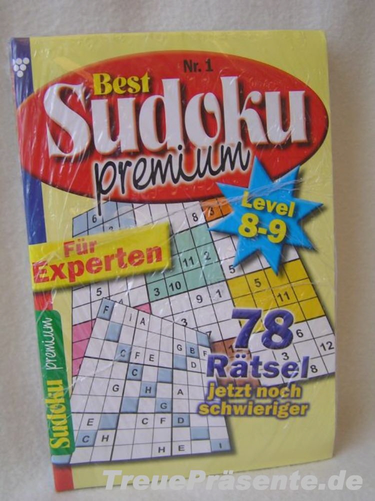 Sudoku R&auml;tselbuch Premium