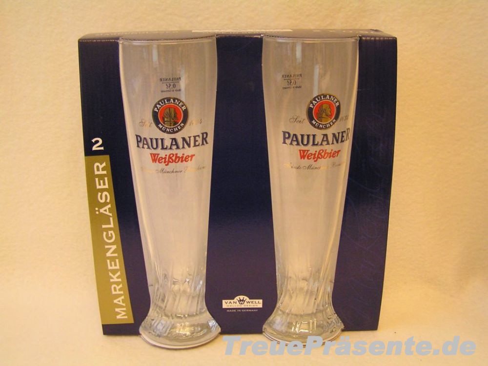 Wei&szlig;biergl&auml;ser Paulaner