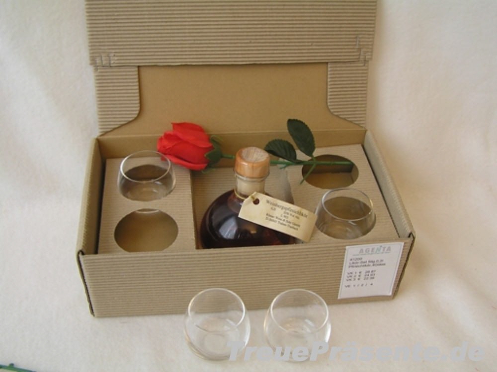 Lik&ouml;r-Set mit Gl&auml;sern