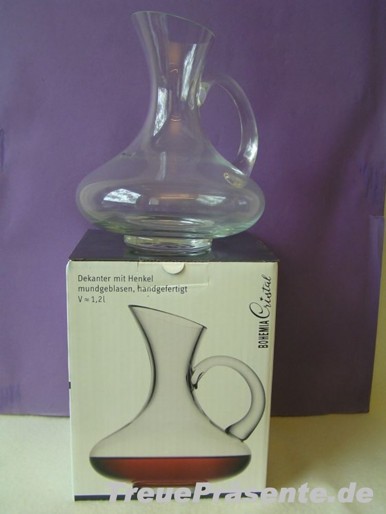 Glas-Dekanter