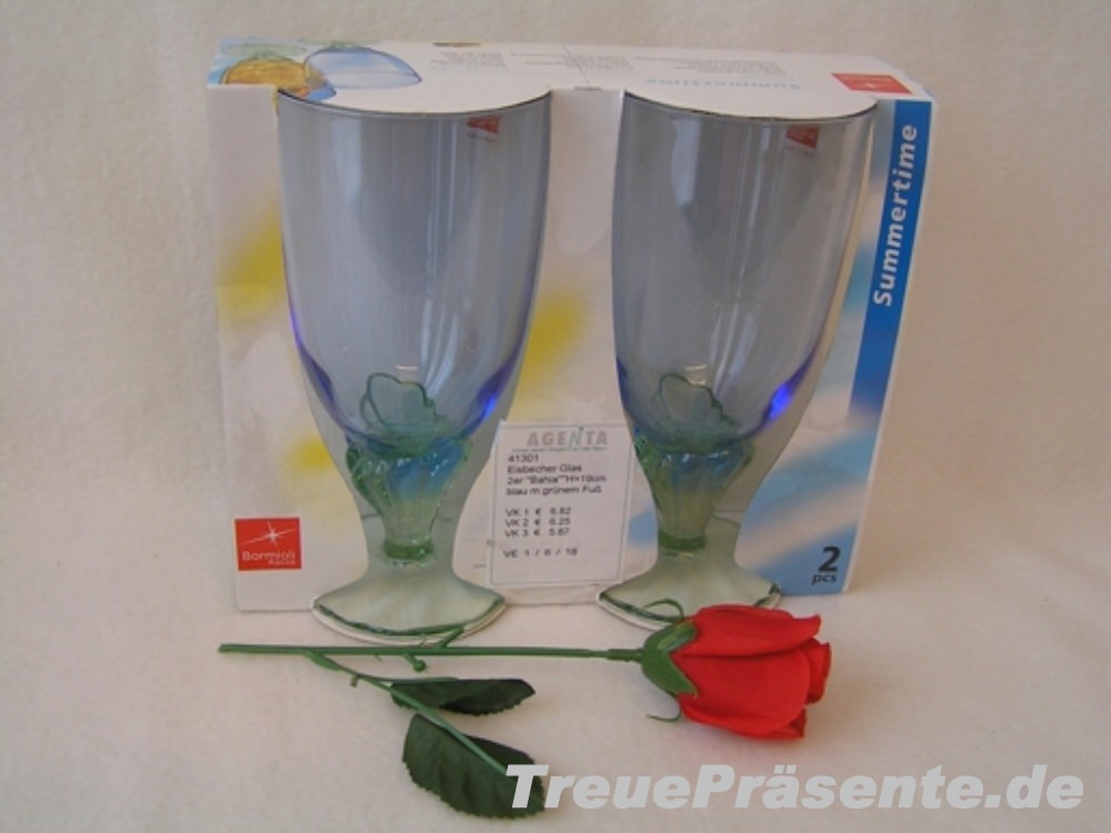 Eisbecherset Bahiablau