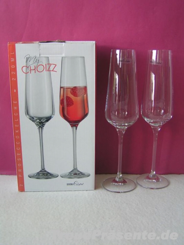 Prosecco-Gl&auml;ser 2er-Set