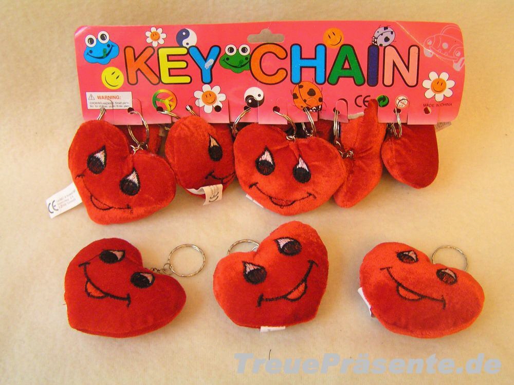 Schl&uuml;sselanh&auml;nger Pl&uuml;schherz