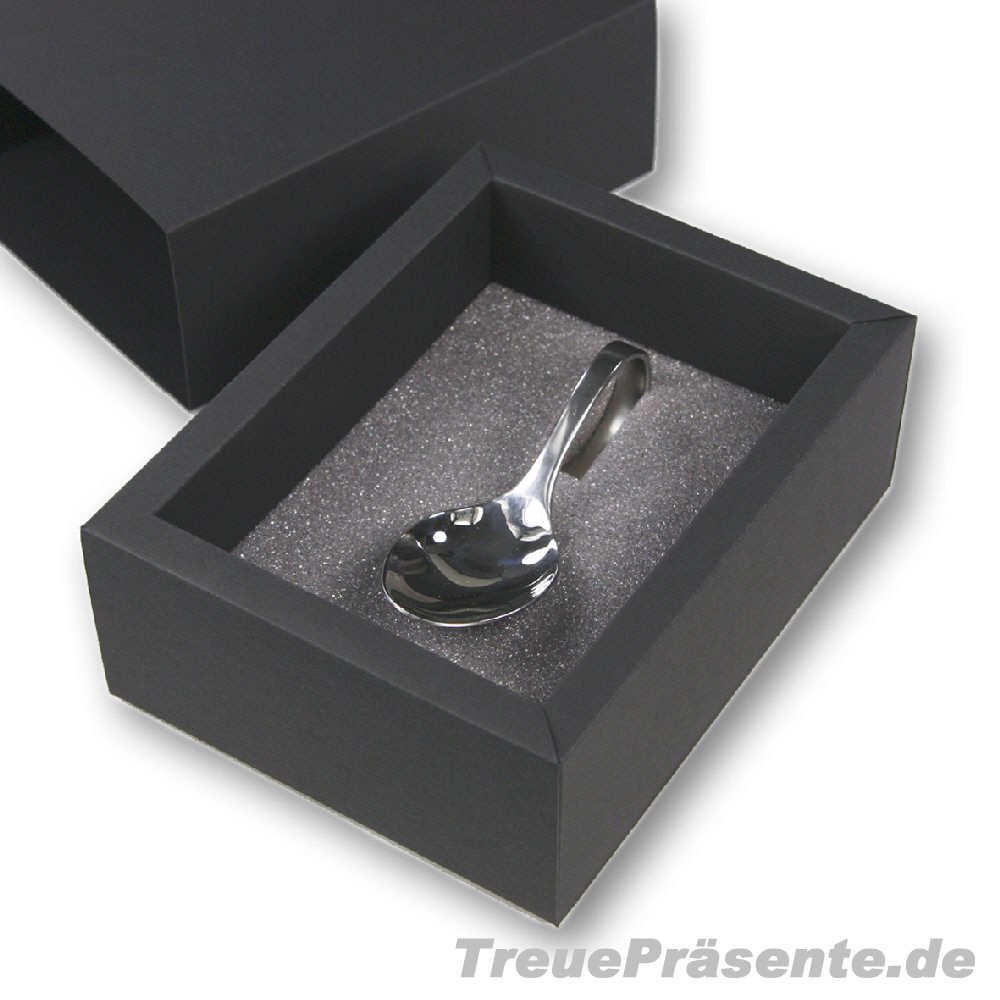 Geschenkverpackung f&uuml;r L&ouml;ffel. Vorlegel&ouml;feel, Dessertl&ouml;ffel